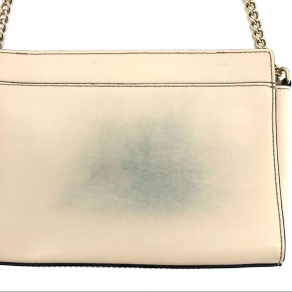 Kate Spade Ivory Bow Front Crossbody Bag Purse - Picture 7 of 8